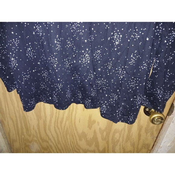 Croft & Barrow The Classic Tee Shirt Womens Plus Size 2X Black With White Spots - Picture 10 of 10